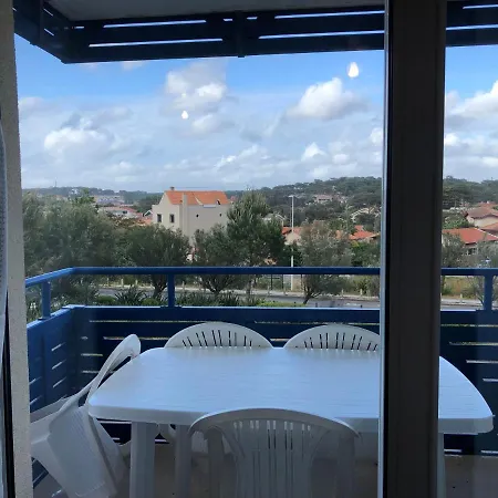 Appartement Climatise Avec Piscine & Mer Bleu Marine Lacanau Exterior photo