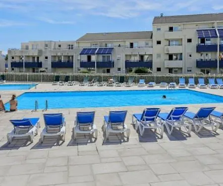 Appartement Climatise Avec Piscine & Mer Bleu Marine Lacanau Exterior photo